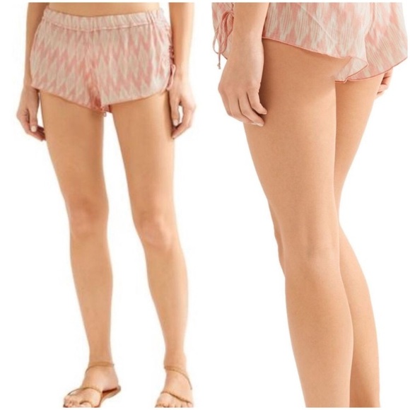 Eberjey Morgan Printed Voile Lounge Short - Picture 1 of 11